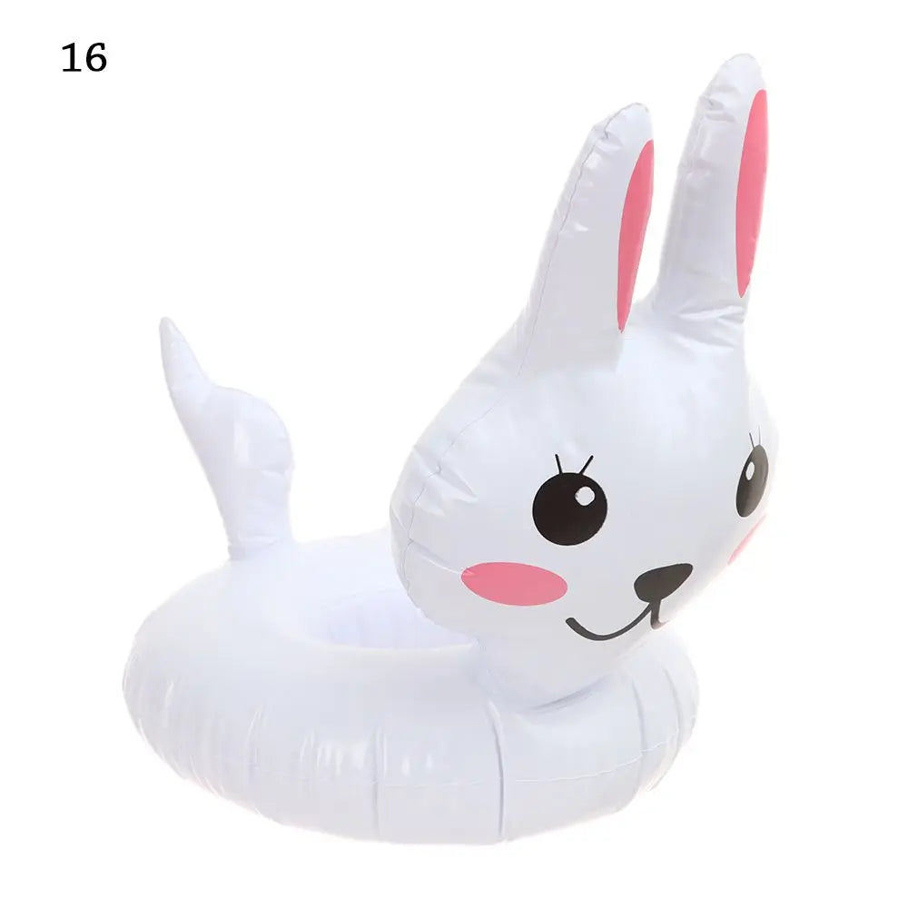 Inflatable Pool Cup Holder Float - Fun Drink Holder for Swimming Pool & Water Sports