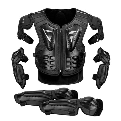 Men's Full Body Motorcycle Armor Jacket - Motocross Enduro Protective Equipment