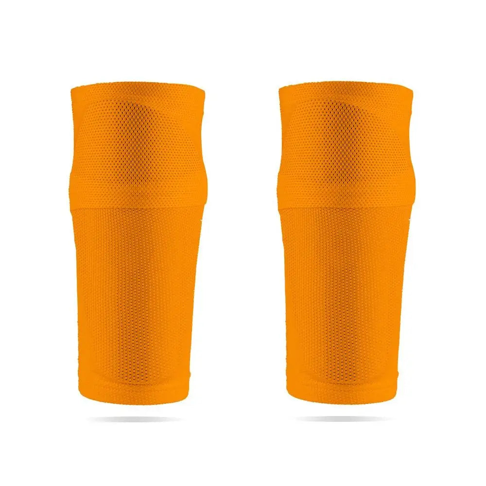 Professional Soccer Shin Guards - Nylon Leg Sleeves with Pocket Protection for Football Training