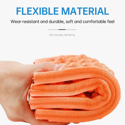 Honeycomb Massage Mat - 6-Fold XPE Cushion for Outdoor Activities