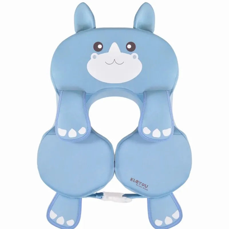Non-Inflatable Baby Swimming Ring - Buoyant Pool Float for Infants & Toddlers Ages 6-36 Months