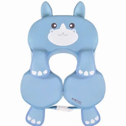 Non-Inflatable Baby Swimming Ring - Buoyant Pool Float for Infants & Toddlers Ages 6-36 Months