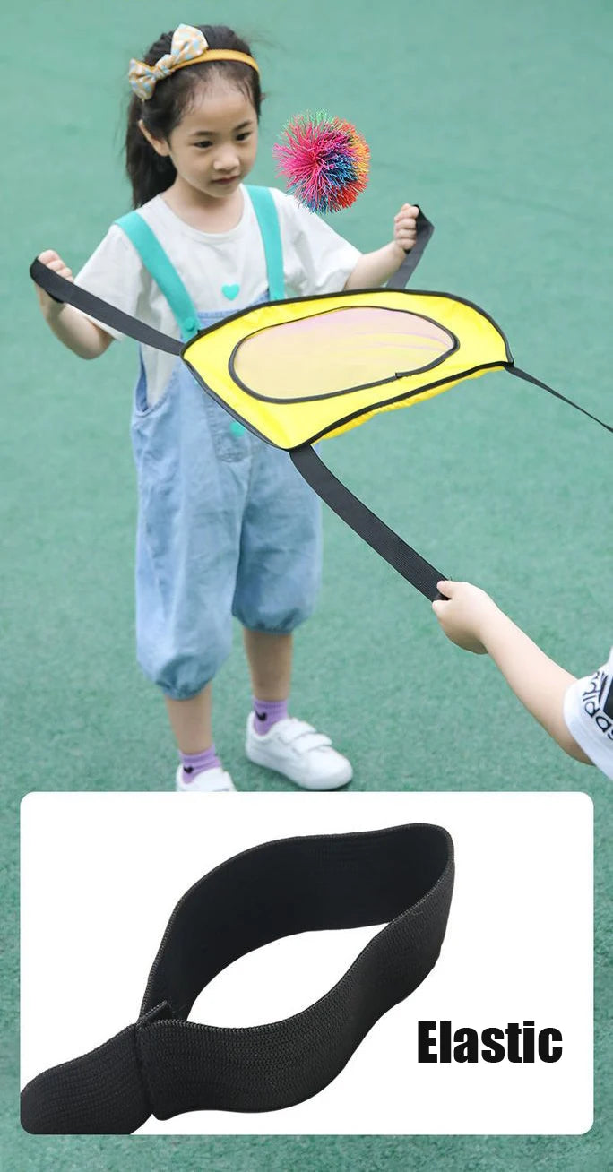 Two-Player Toss and Catch Ball Game - Parent-Child Interactive Outdoor Sensory Play Toy