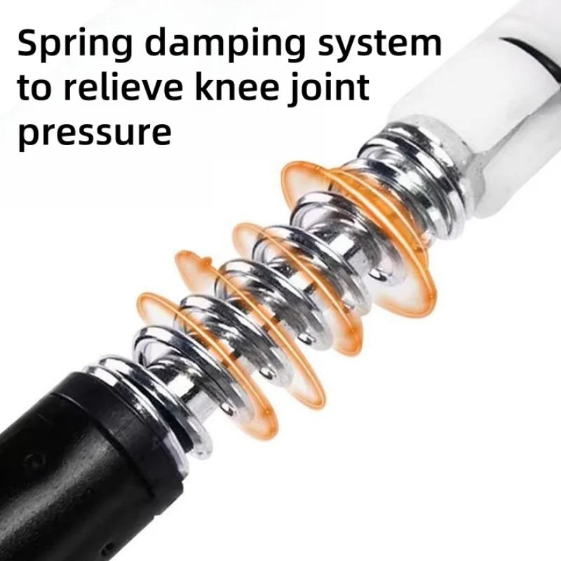 Adjustable Trekking Poles - Lightweight Collapsible Anti-Shock Hiking Sticks for Men and Women