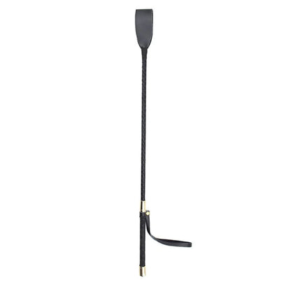 Equestrian Training Whip - 45/54cm PU Leather Riding Crop with Anti-Slip Grip for Beginners, Outdoor Racing & Performance