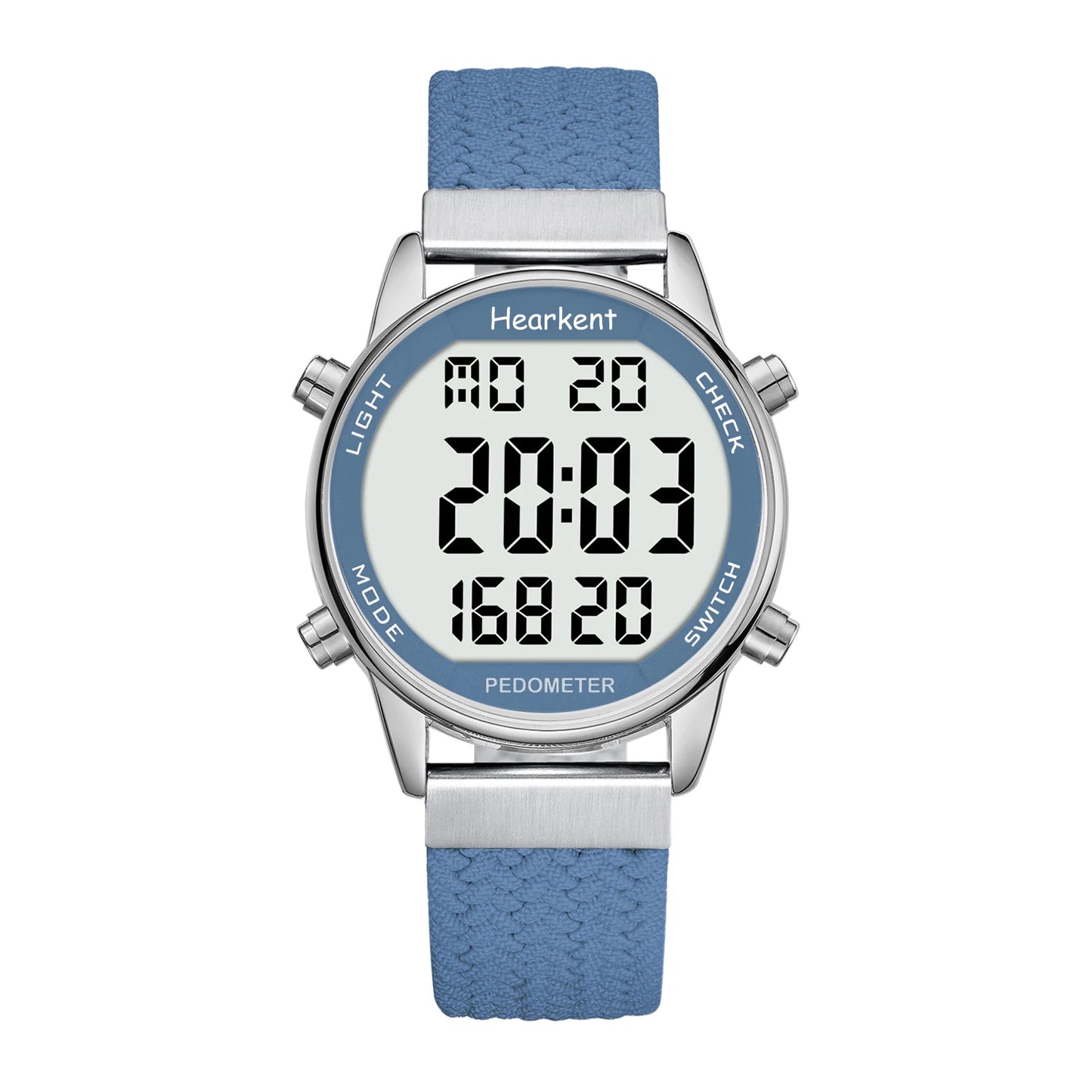 Pedometer Sport Watch - Digital Step Counter with Calorie & Mile Tracker, Waterproof Fitness Watch for Walking & Running