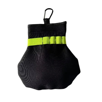 Golf Ball Pouch with Metal Clip - Spacious Terylene Carry Bag for Balls and Tees