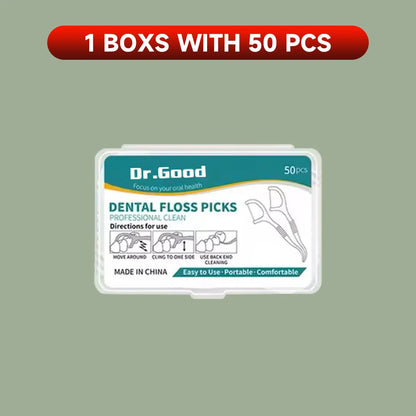 Dental Floss Picks - Oral Care Tools (50/150/300/600/1000 PCS Options)
