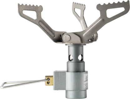Ultra-Lightweight Titanium Mini Camping Gas Burner - 25g Portable Pocket Stove - Outdoor Hiking Folding Cooking Furnace