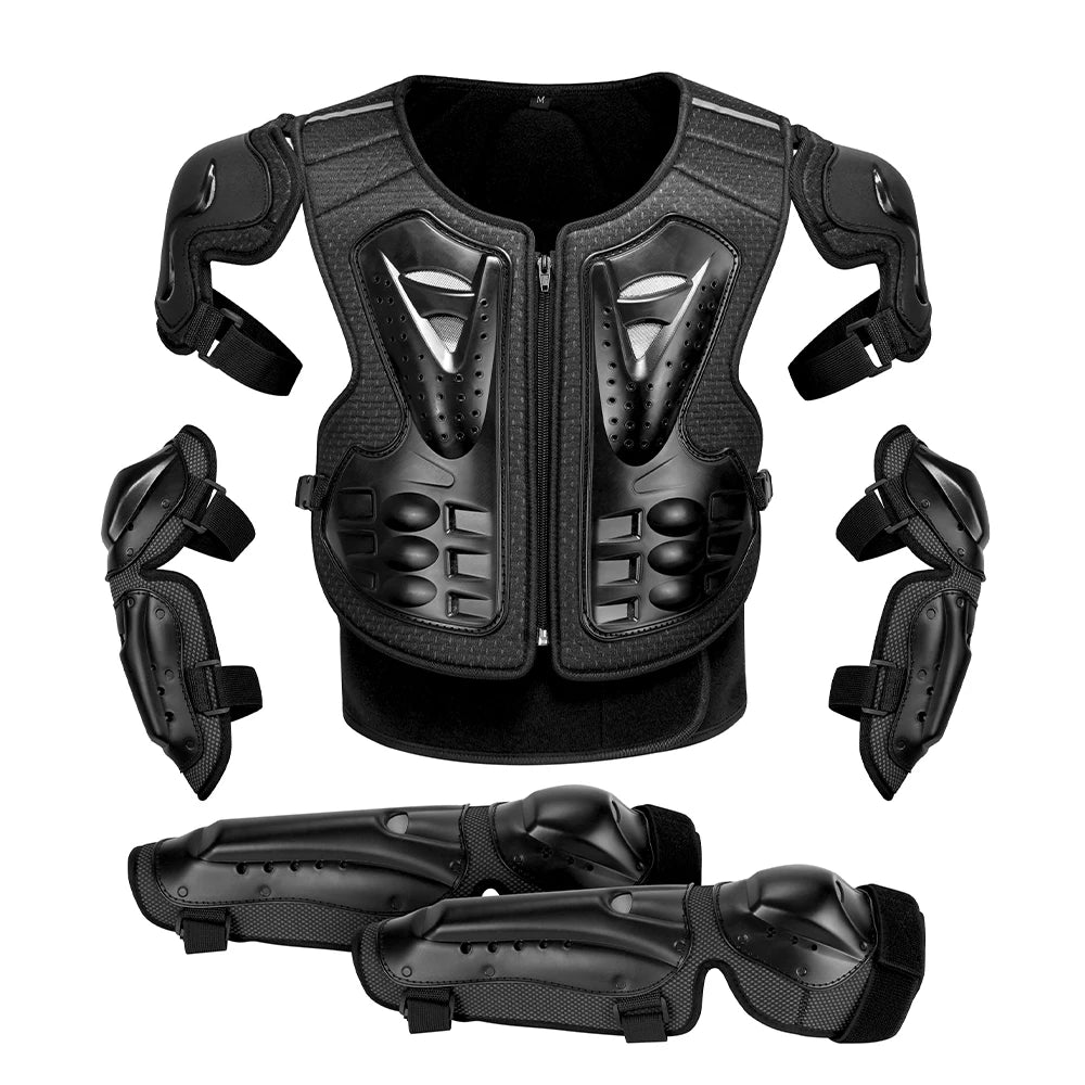 Men's Full Body Motorcycle Armor Jacket - Motocross Enduro Protective Equipment