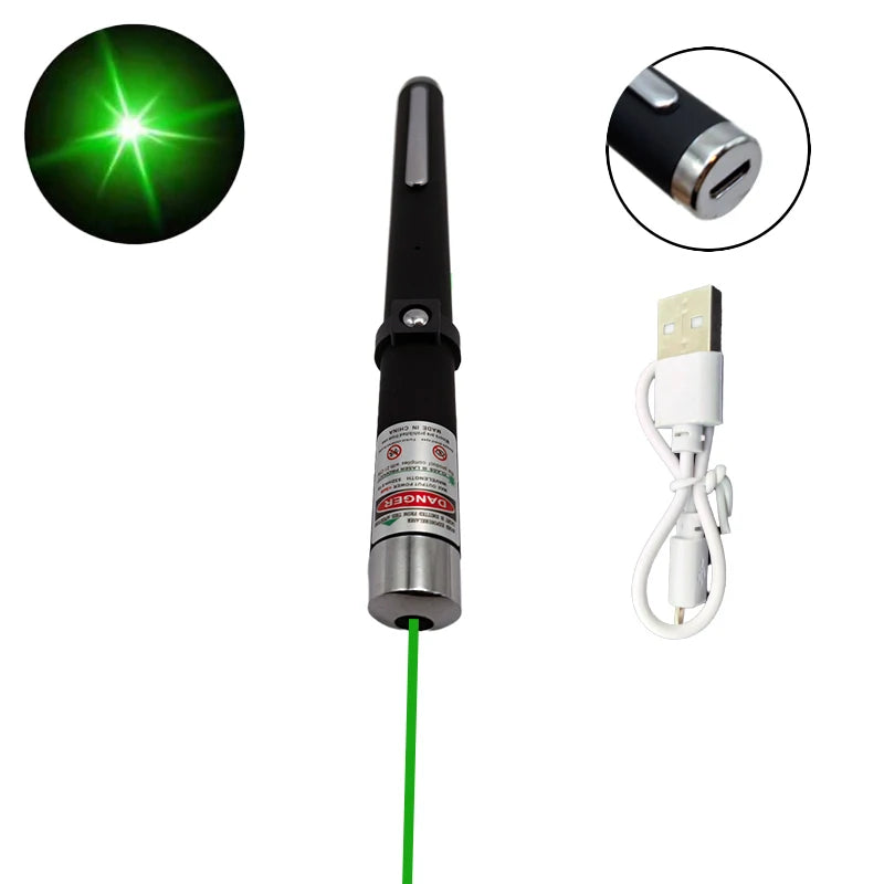 Mini LED Laser Pointer & Pet Training Flashlight - 2-in-1 Interactive Cat Toy & Scratching Entertainment - Perfect Christmas Gift for Pets