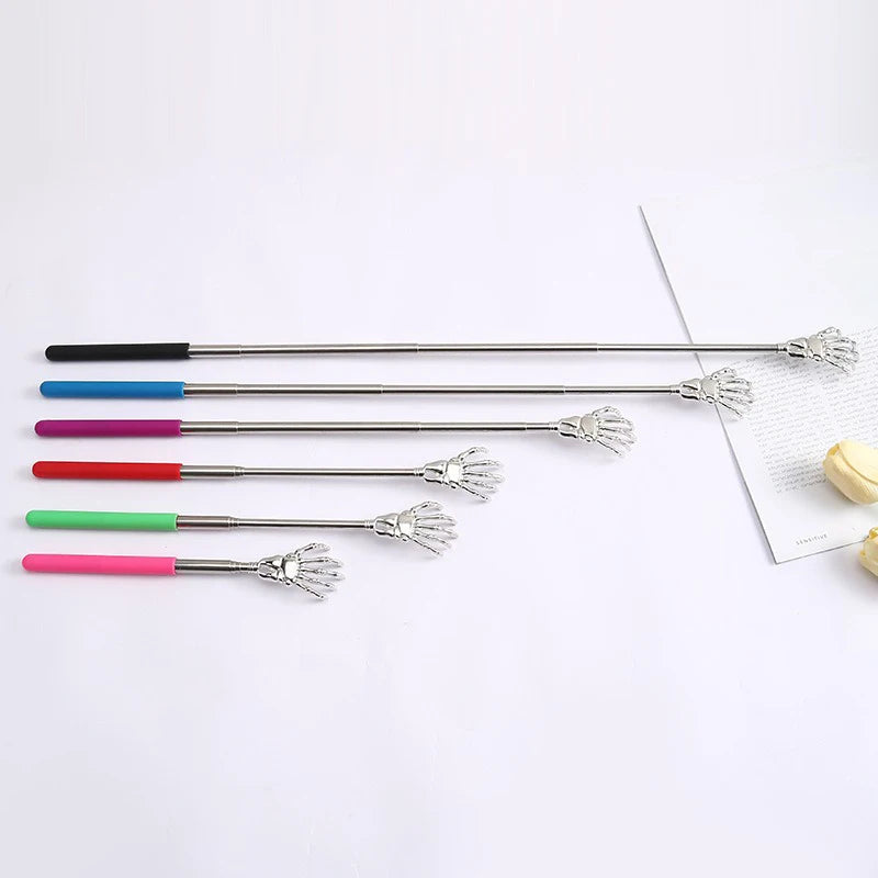 Telescopic Back Scratcher - Portable Extendable Stainless Steel