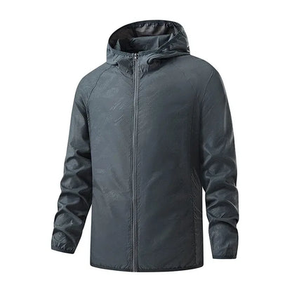 Unisex Waterproof Hiking Jacket - Sun Protection Windbreaker for Outdoor Camping & Climbing