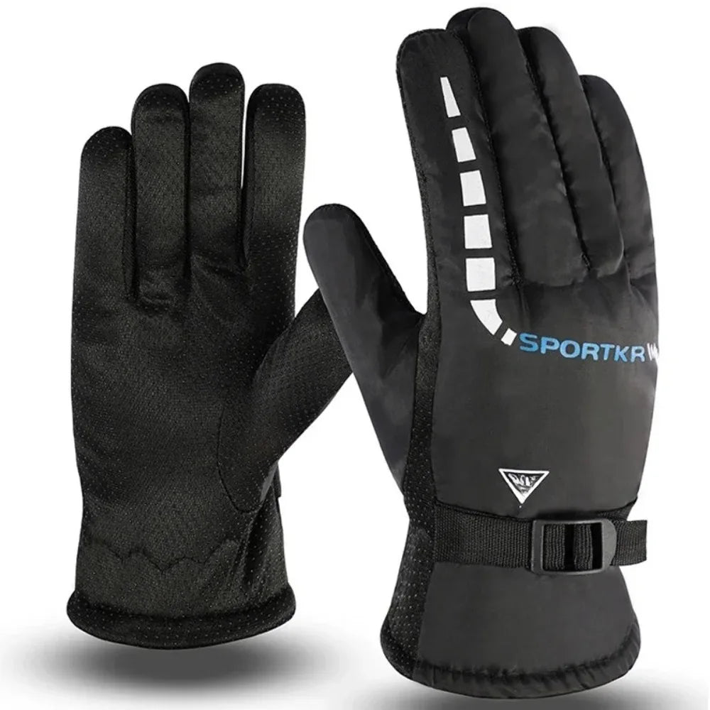 Waterproof Anti-Slip Winter Cycling Gloves - Outdoor Sports & Motorcycle Riding