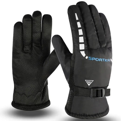 Waterproof Anti-Slip Winter Cycling Gloves - Outdoor Sports & Motorcycle Riding