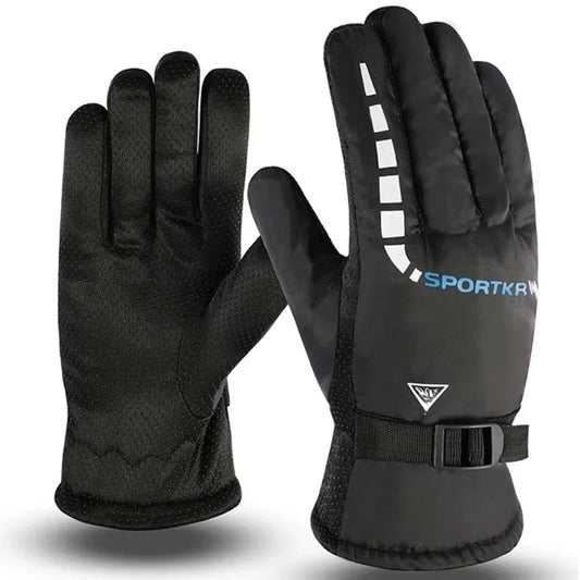 Waterproof Anti-Slip Winter Cycling Gloves - Outdoor Sports & Motorcycle Riding