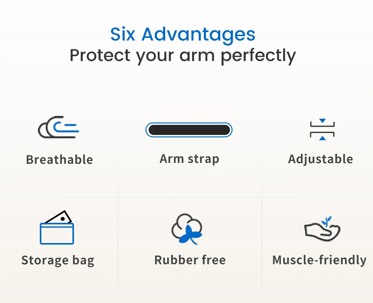 Breathable Shoulder Sling & Immobilizer - Adjustable Arm Support for Rotator Cuff Tear, Fracture, Dislocation & Post-Surgery Recovery