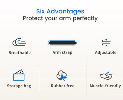 Breathable Shoulder Sling & Immobilizer - Adjustable Arm Support for Rotator Cuff Tear, Fracture, Dislocation & Post-Surgery Recovery