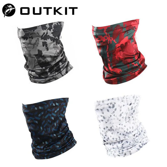 Multi-Sport Windproof Face Mask & Neck Gaiter - Lycra Camouflage Scarf for Fishing, Cycling & Outdoor Activities