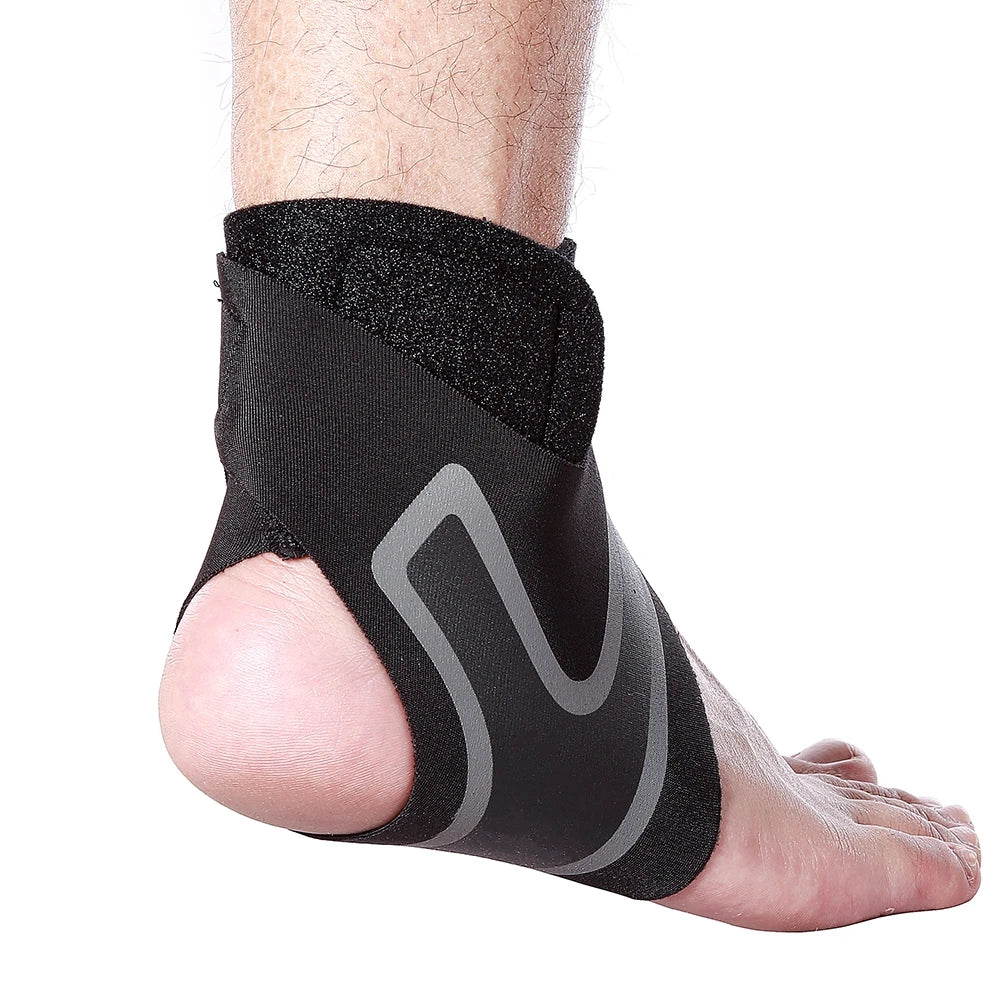 Sports Ankle Support Brace - Plantar Fasciitis Relief, Sprain Protection & Tendonitis Pain Relief for Fitness Safety