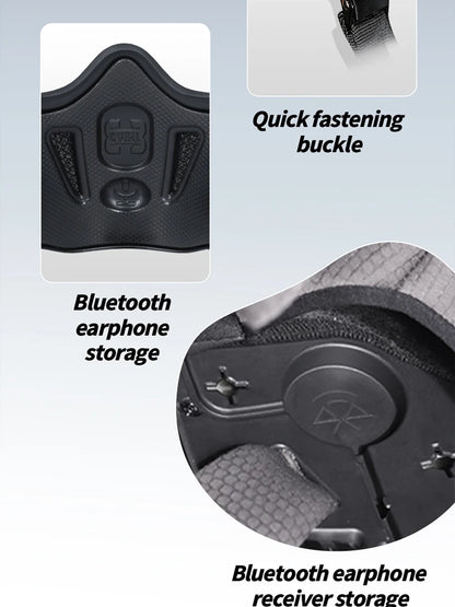 Modular Motorcycle Helmet - Full Face/Open Face 3/4 Dual Visor Helmet (ECE/DOT Certified, Unisex)