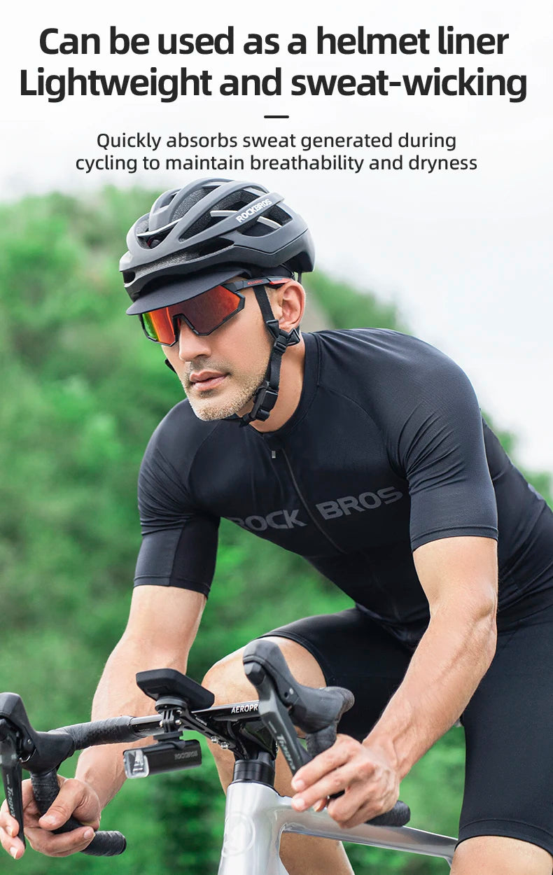 Ultra-Light Mesh Cycling Cap - Breathable Ice Silk Sun Protection Hat - Classic Team Bike Cap