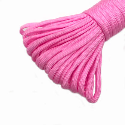 550 Paracord 4mm 7-Strand - Multi-Purpose Survival Rope for Climbing, Camping, Hiking, and Bracelets (Multiple Lengths)