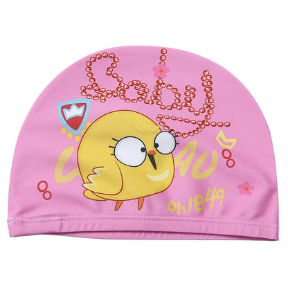 Professional Cartoon Swimming Cap for Kids