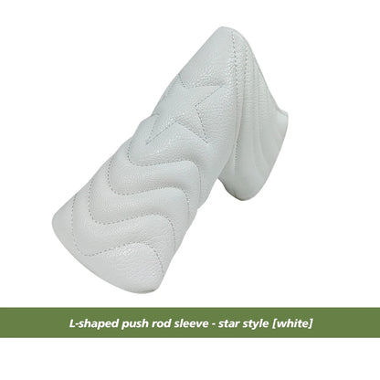 Golf Blade Putter Cover - Multiple Style Headcover with Magnetic & Hook-and-Loop Closure, Club Protective Headgear
