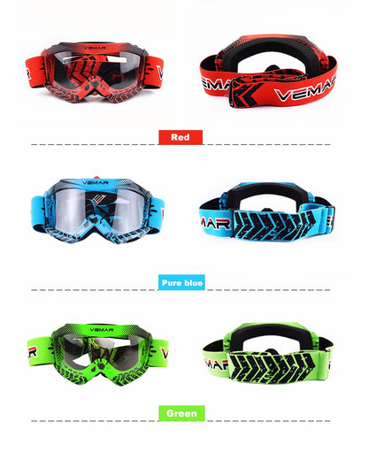 Kids Motocross Goggles - Professional MX MTB Off-Road Dirt Bike Motorcycle Glasses for Children's MX Helmet