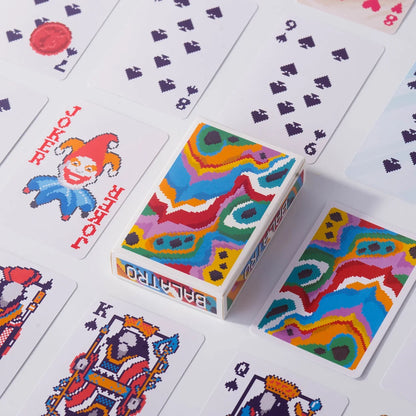 Premium Poker Card Set - Professional Quality Playing Cards for Game Night, Parties & Tournaments, Durable & Portable Design