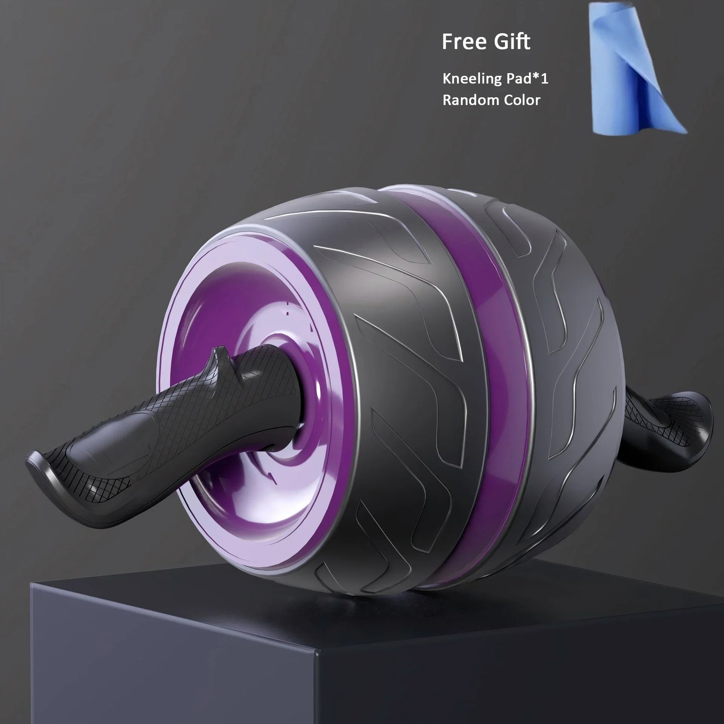Ab Roller Wheel with Knee Pad – Core Strength Trainer for Home Gym | Rebound Belly Workout for Effective Abs Exercise