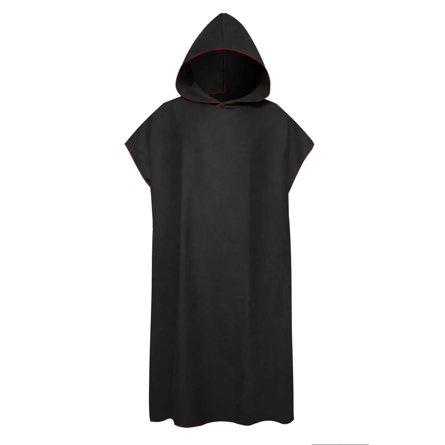 Quick Dry Microfiber Hooded Changing Robe - Beach Towel Poncho for Swimming, Travel & Sauna (Men & Women)