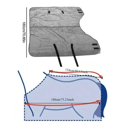 UV-Resistant Mosquito Proof Vest Net - Summer Breathable, Adjustable & Wear-Resistant Cover