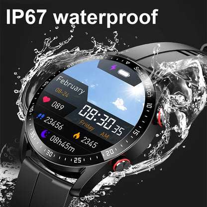 GT Series Smart Watch - HD Screen with Bluetooth Call, GPS Tracker, Heart Rate Monitor & IP68 Waterproof for Men & Women