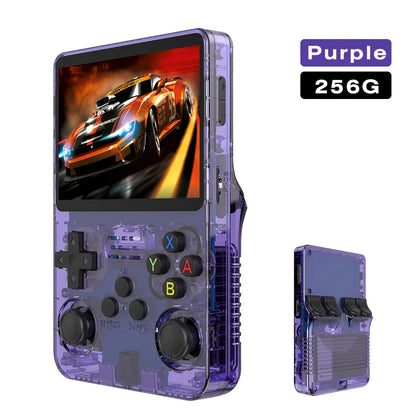 R36S Retro Handheld Game Console - 3.5'' IPS Screen - 64GB/128GB/256GB Storage - ARKOS 2.0 Portable Gaming System