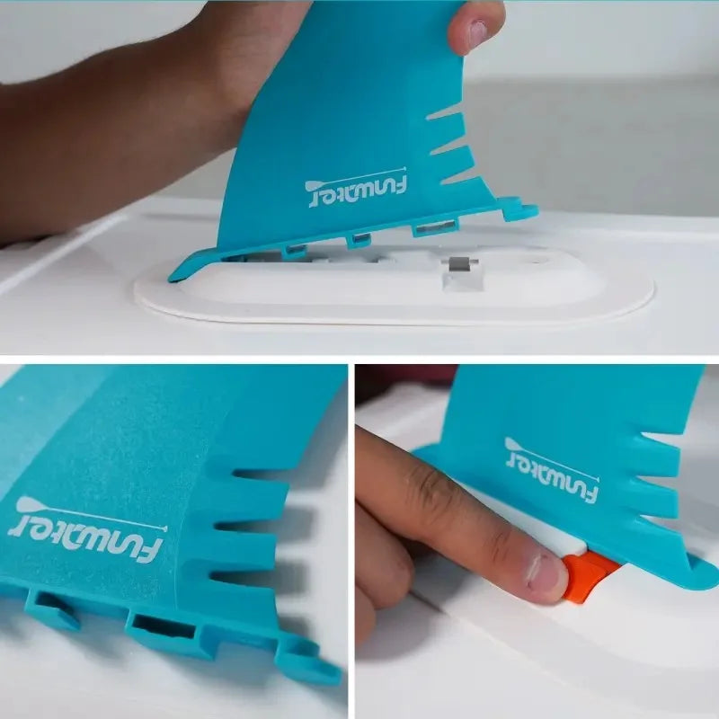 Central Fin for Stand Up Paddle Boards - New Style SUP Fin for Inflatable & Rigid Surfboards
