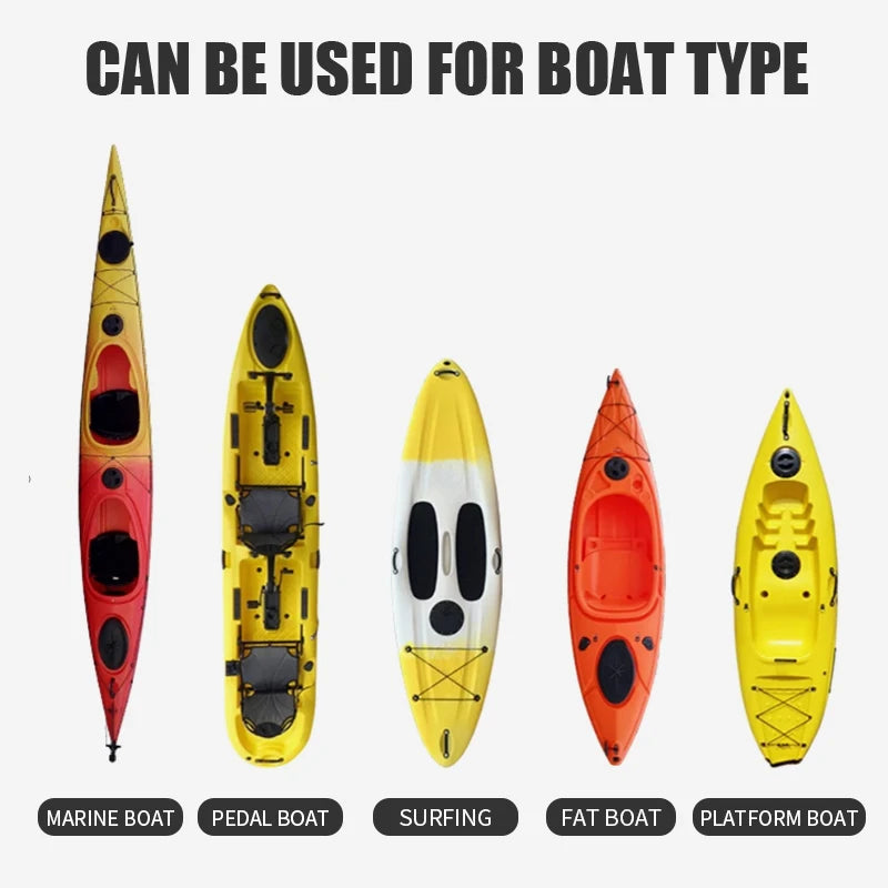 Kayak Protective Cover - Waterproof Dustproof UV-Resistant Storage Cover for Kayaks, Canoes, and Surfboards