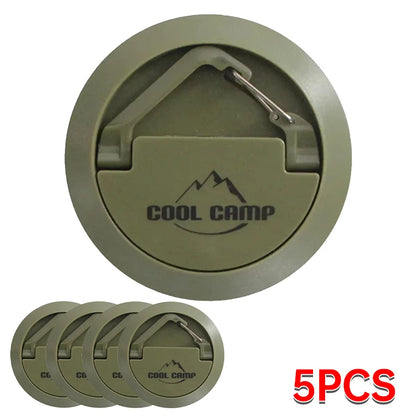 Multi-Purpose Magnetic Camping Hook - Portable Tent Ceiling Clamp with Suction Cup for Outdoor Rope & Lamp Storage