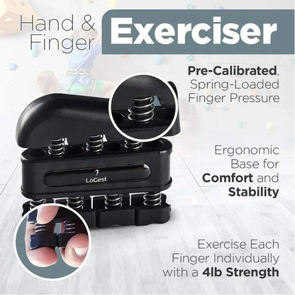 Grip Strength Trainer - Hand Grip Strengthener - Finger Exerciser