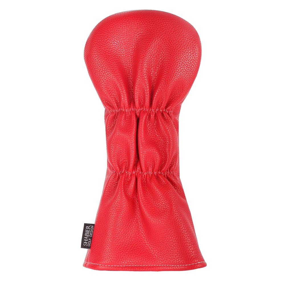 "Remove Before Flight" Golf Club Headcover - Premium Synthetic Leather Protection for Driver, Putter & Woods