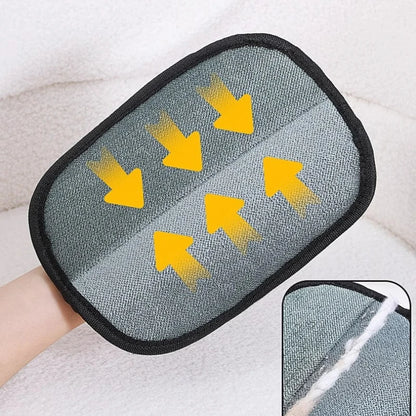 Portable Washable Pet Hair Remover Gloves - Dehairing Cleaning Tool for Clothes