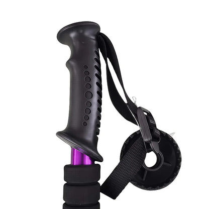Adjustable Trekking Poles - Lightweight Collapsible Anti-Shock Hiking Sticks for Men and Women