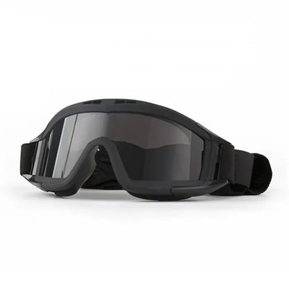 Tactical Anti-Impact Safety Goggles - Explosion Proof Protection for Airsoft, Paintball, Hunting & Mountaineering