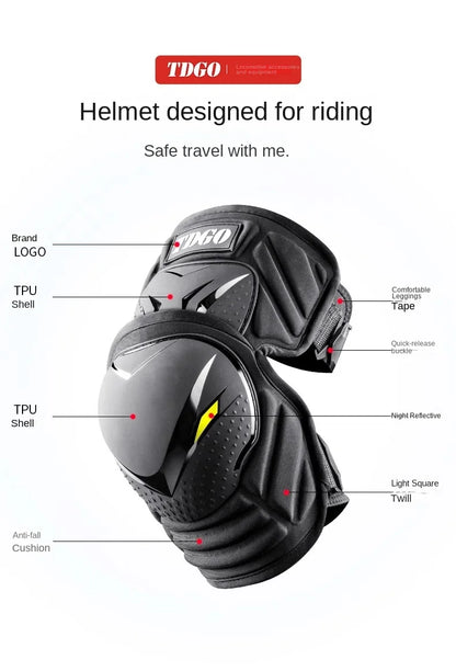 Professional Knee Pads for Adults - Multi-Sport Joint Protection for Motorcycle, MTB, Ski, Snowboard, Skateboard & Motocross