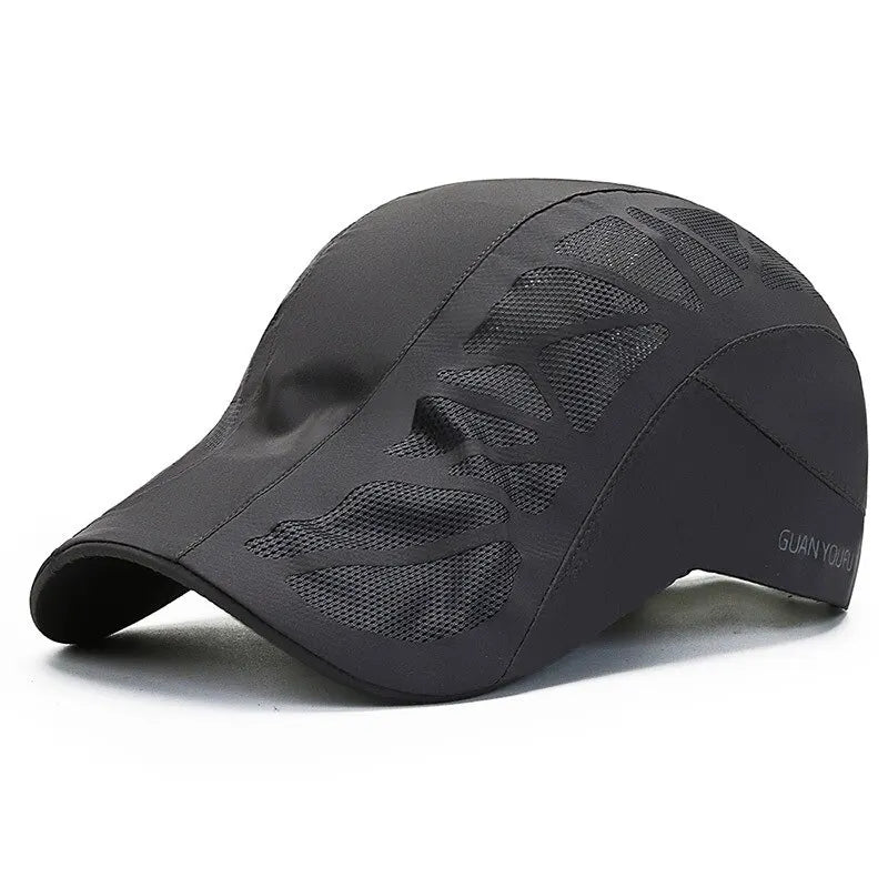Quick-Dry Baseball Cap - Breathable Sun Protection Hat for Men & Women - Outdoor Performance