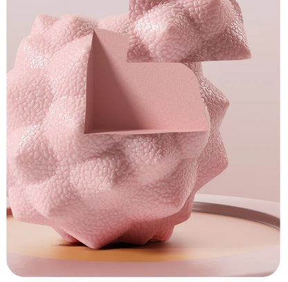 Dual-Texture Fascia Massage Ball Set - Peanut & Round Design for Deep Tissue Relief