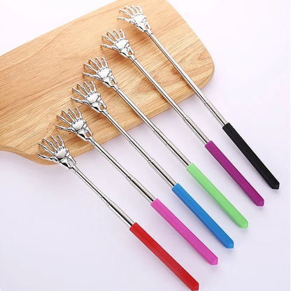 Telescopic Back Scratcher - Portable Extendable Stainless Steel