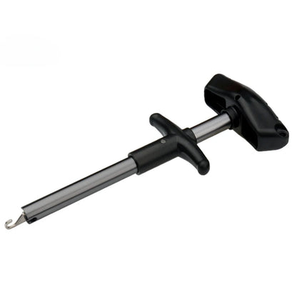 Portable Aluminum Fish Hook Remover - T-Hook Taker Tool for Fishing Tackle Equipment (1 Piece)
