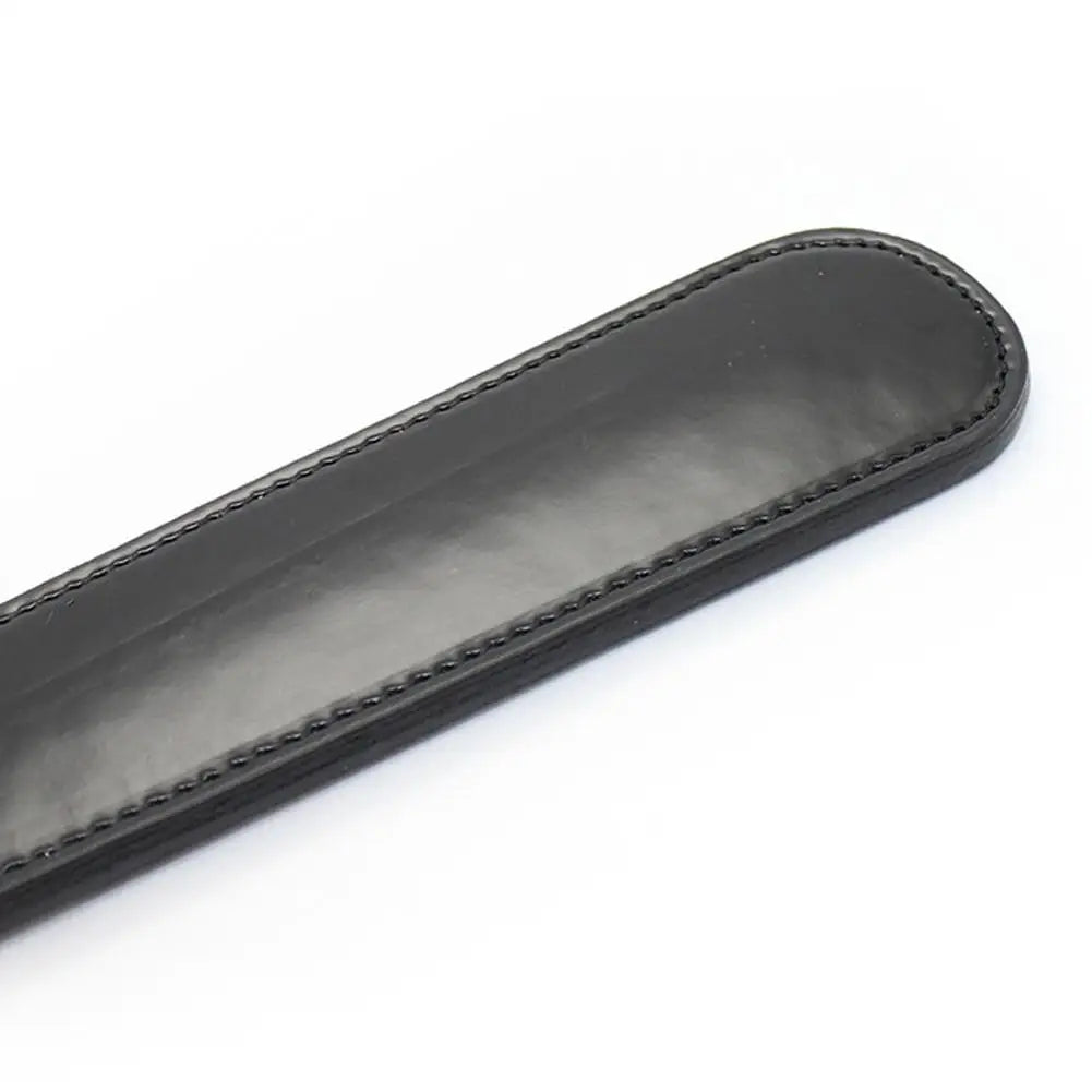 48cm PU Leather Riding Crop for Equestrian Training - Durable Horse Training Whip with Comfortable Grip